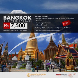 Bangkok week package