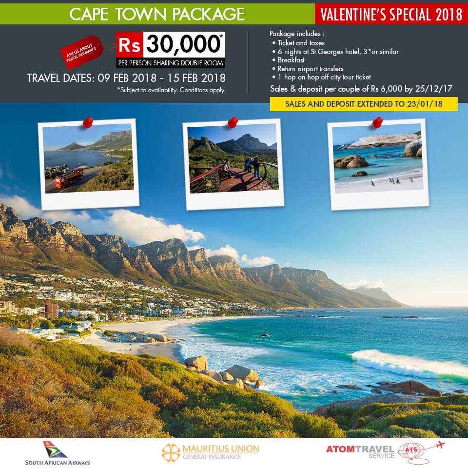 cape town trip packages