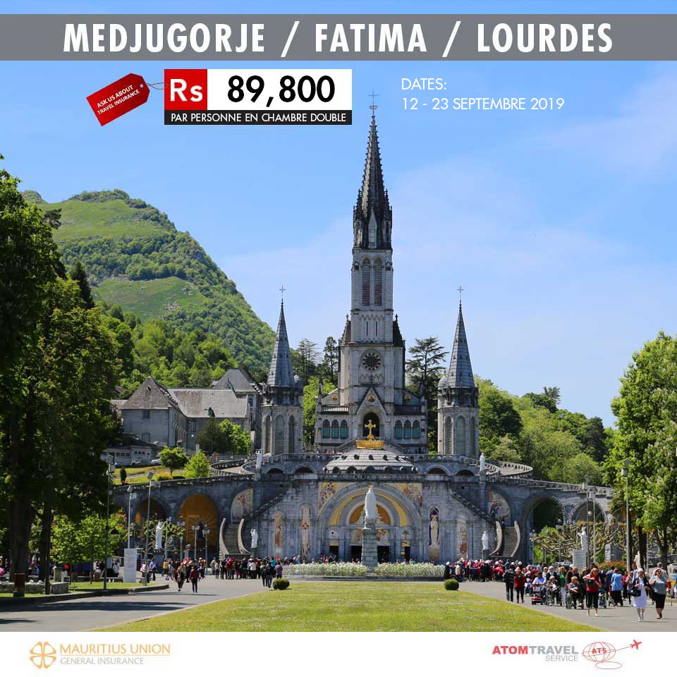 Fatima-Lourdes-Medjugorje-pilgrimage-sep2019 - Atom Travel