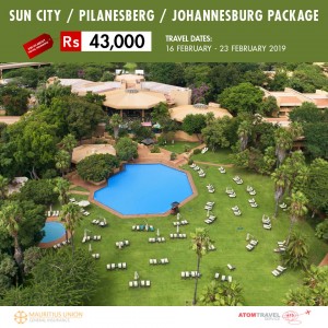 Sun City/Pilanesberg/Johannesburg - February 2019
