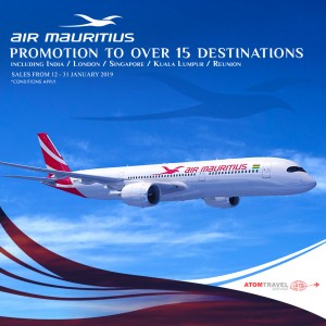 Air Mauritius Promo Jan 2019