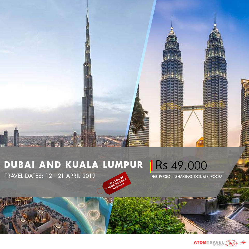 dubai travel package malaysia
