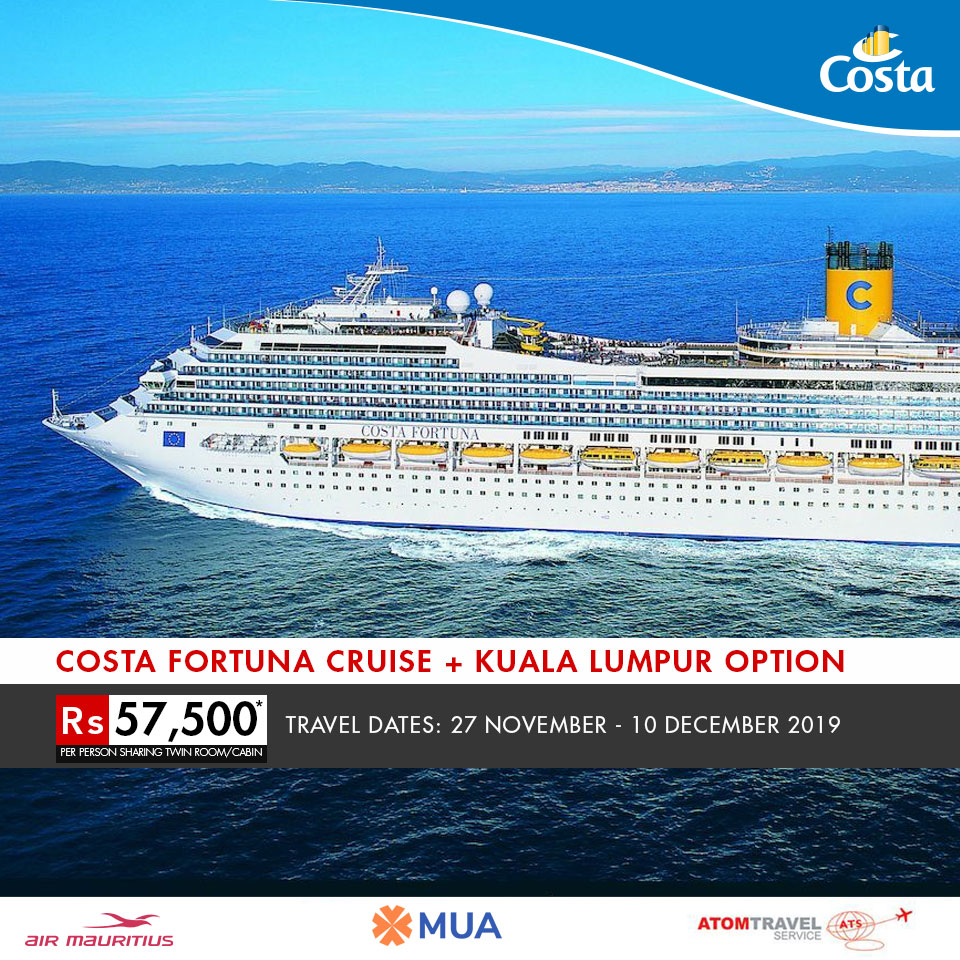 Costa Fortuna Cruise (03 DEC 2019) & KL pic