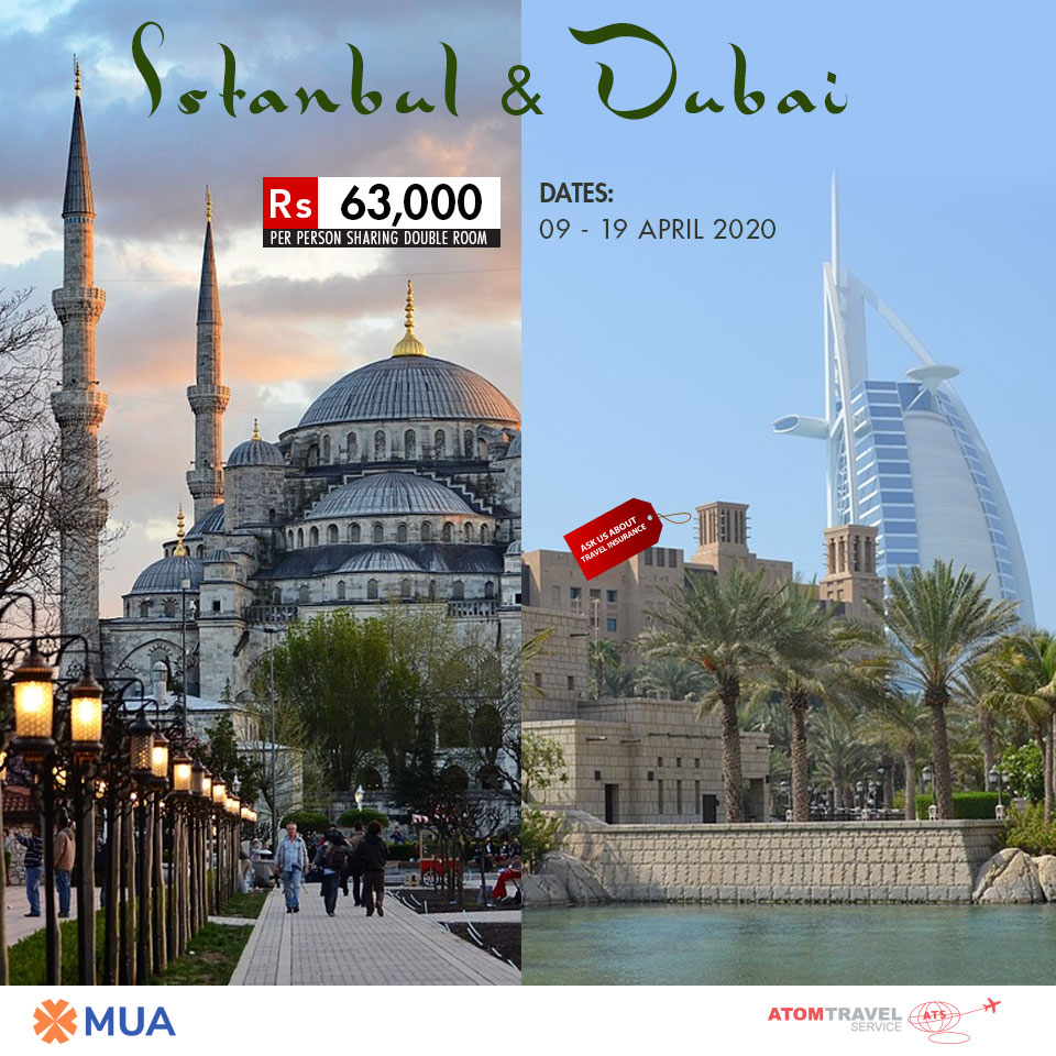 travel from istanbul to dubai