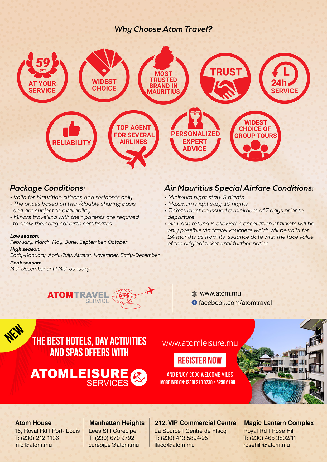atom travel packages 2024