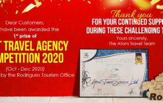 Rodrigues - Best travel agent 2020