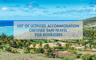 List of licensed Accommodation for Rodrigues