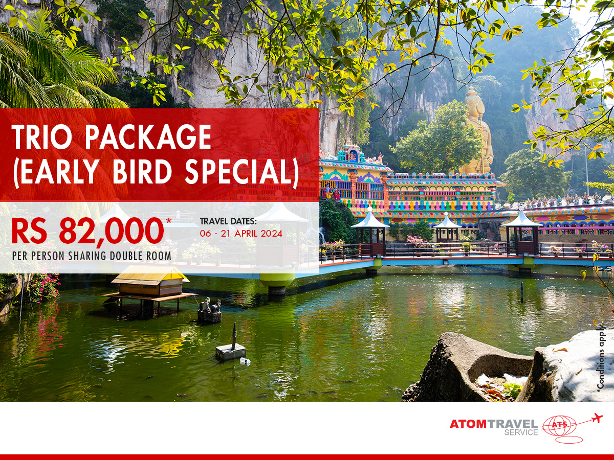 Trio Package - EARLY BIRD SPECIAL (06 APR 2024)
