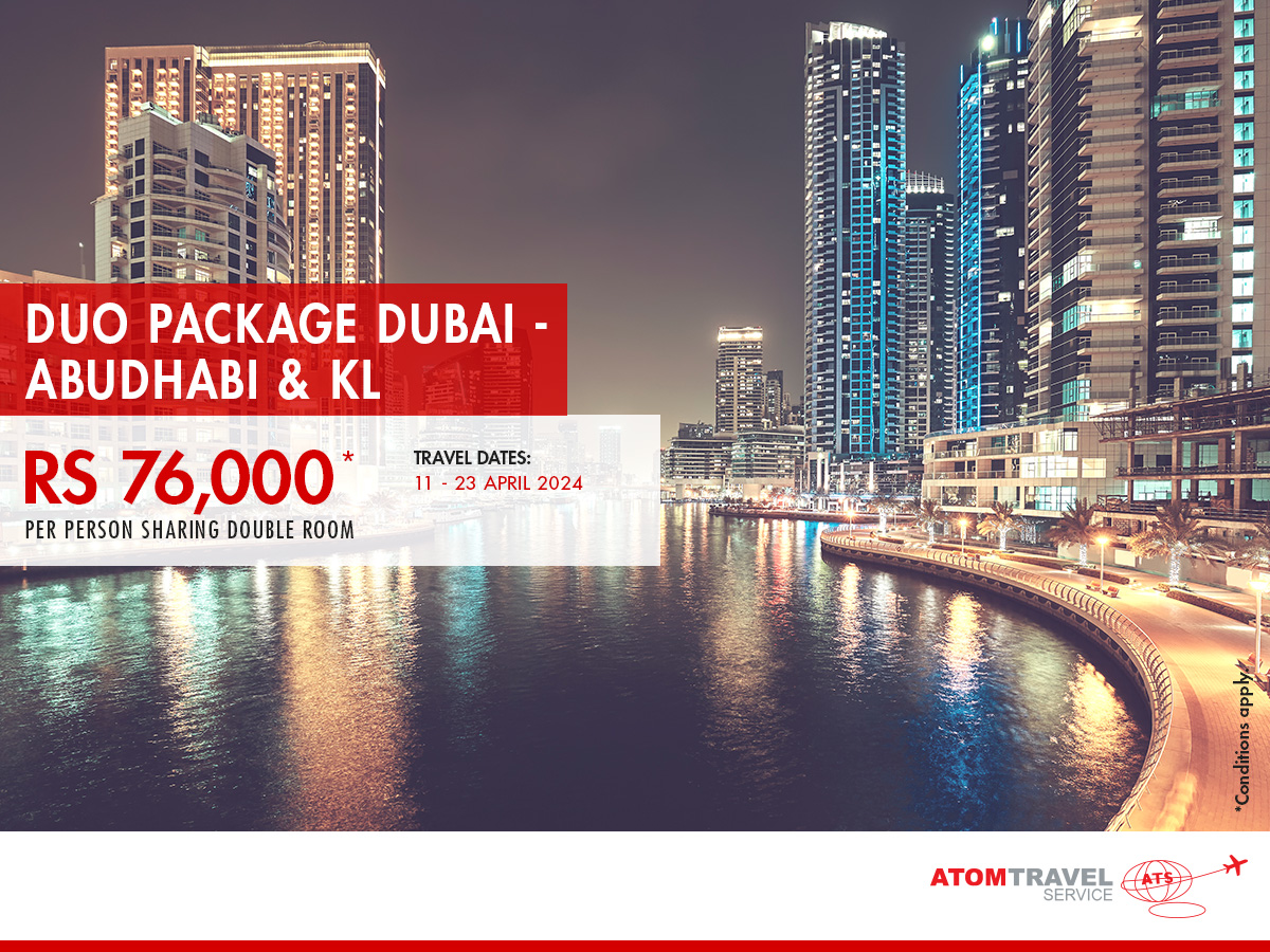 Duo Package Dubai (11 APR 24)