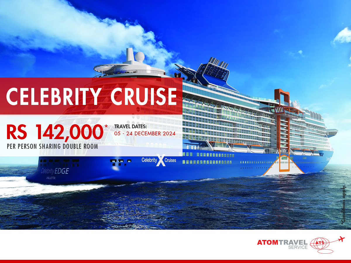 Celebrity Cruise (05 DEC 2024) Atom Travel